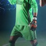 Мужская форма голкипера футбольного клуба Вест Бромвич Альбион 2016/2017 (комплект: футболка + шорты + гетры)