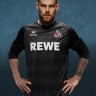 Мужская форма голкипера футбольного клуба Кёльн 2017/2018 (комплект: футболка + шорты + гетры)