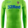 Мужская форма голкипера футбольного клуба Лидс Юнайтед 2017/2018 (комплект: футболка + шорты + гетры)