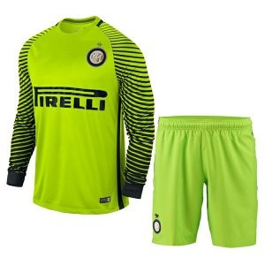 Мужская форма голкипера футбольного клуба Интер Милан 2016/2017 (комплект: футболка + шорты + гетры)