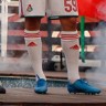 Форма игрока футбольного клуба Локомотив Алан Касаев 2016/2017 (комплект: футболка + шорты + гетры)