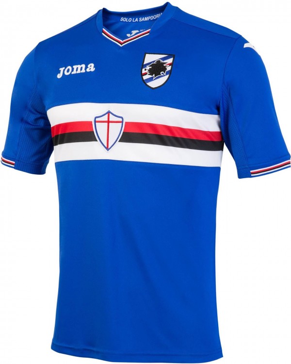 Детская футболка футбольного клуба Сампдория 2016/2017